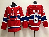 Montreal Canadiens 6 Shea Weber Red Adidas Stitched Jersey,baseball caps,new era cap wholesale,wholesale hats